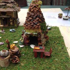 Fairy garden small house for Cassie