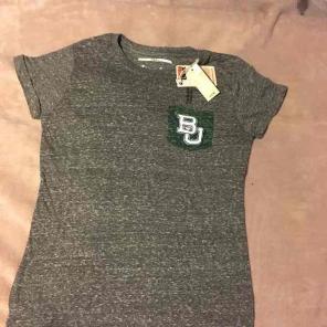 Baylor Bears Burnout Shirt NWT