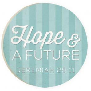 COA0019 - Jeremiah 29:11 Car Coaster