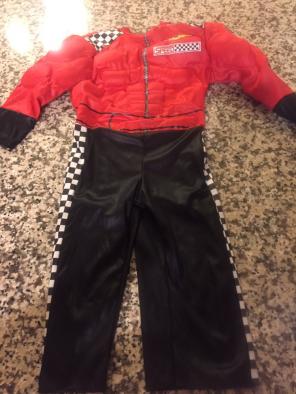 2T Race Car Driver Costume