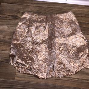 J.crew Rose Gold Bubble Skirt
