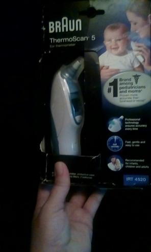 Braun thermo scan 5