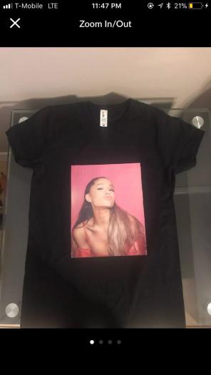 Ariana Grande Kissy Shirt