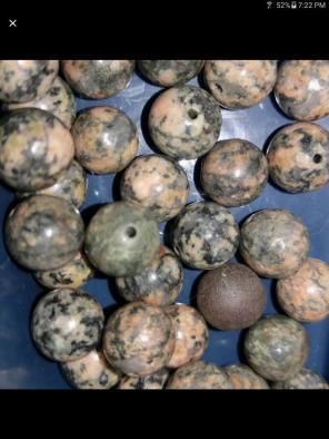 Stone beads