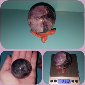 50 MM Amethyst Sphere