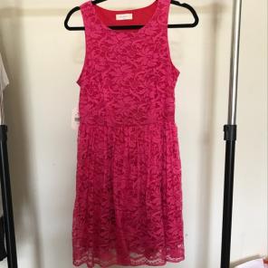Pink Floral Dress