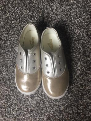Gold Sparkle Shoes