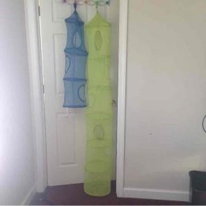 2 Mesh Net Shelf storage