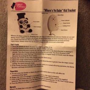 Where's yo baby kid tracker