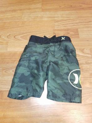 Hurley Camo boys 2T swim short trunk