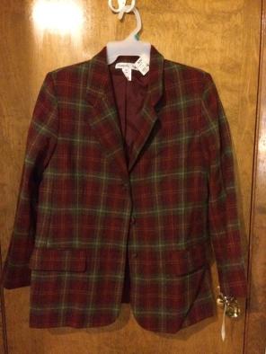 Plaid Blazer