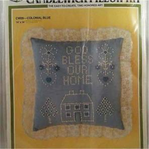Candle wick Home Sweet Home Pillow Kit