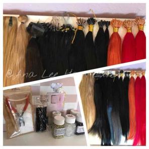 Selling all the hair extensions
