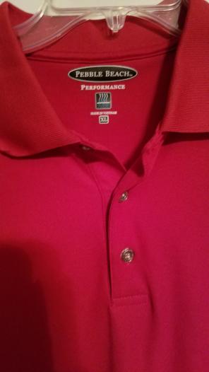 Pebble beach performance golf shirt
