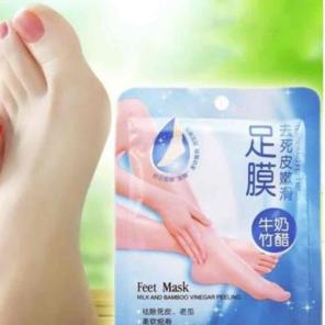 Milk and Bamboo Vinegar foot mask