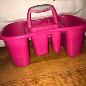 Hot Pink Shower Caddy