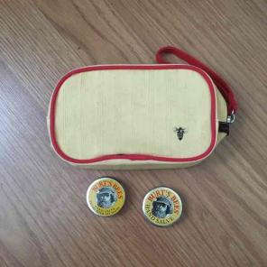 Burt's bees bag & hand salve