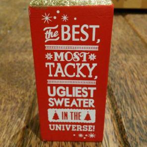 Ugly Sweater Award Trophy