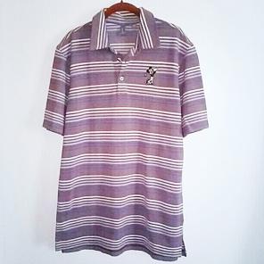 Ashworth Mens Mickey Logo Golf Shirt