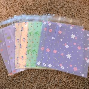 Flower Gift Self Seal Bags And Stockers