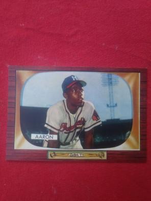 Hank aaron baseball card