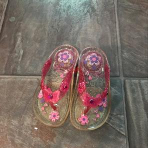 Size 7 Toddlers Light Up Flip-Flops