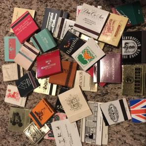 30 Random Vintage Matchbooks! Free Ship