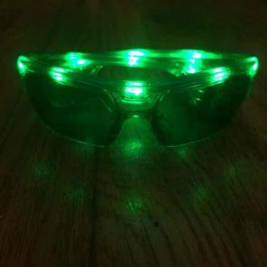 Green LED Sun Glasses