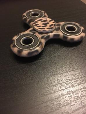 Cheetah Print Fidget Spinner