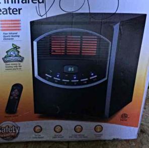 Heater with remote