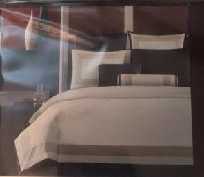 Hudson Park Borders King Bedskirt