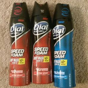 DIAL FOR MEN SPEED FOAM BODY WASH BUNDLE