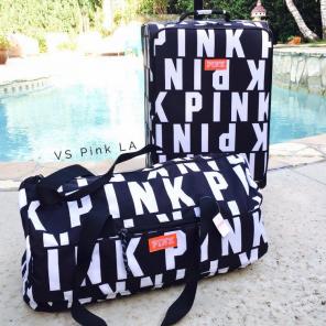 VS PINK Matching Luggage Set