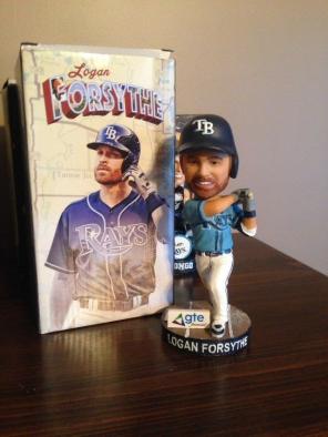 Tampa Bay Rays Logan Forsythe Bobblehead