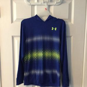 Under Armour Boys Hoodie Shirt Large