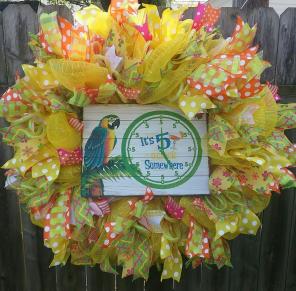 Handcrafted Summer wreath