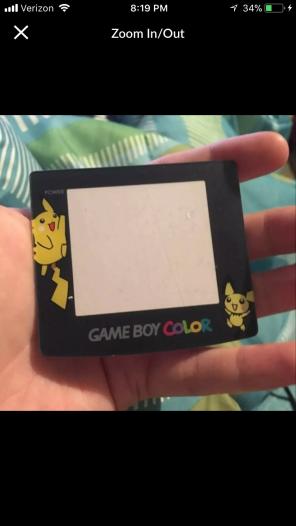 Pokemon Gameboy Color Screen Replacement