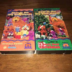 2 Bear in the Big Blue House VHS