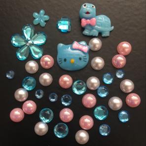 Hello Kitty Blues Decoden Kit