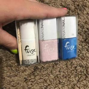 Fuse gelnamel lot of 3