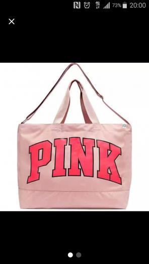 VS Pink Weekender Bag