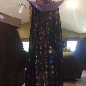 SPIDER WITCH CAPE