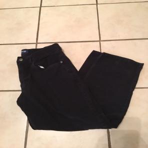 Men's Black Corduroy Pants