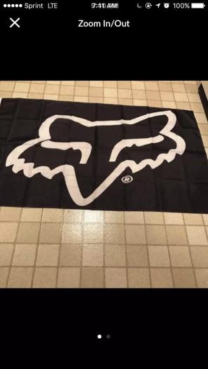 NEW Fox Racing Flag 3ft By 5ft