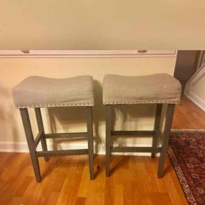 Grey Bar Stools