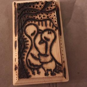 Lovebirds Piece
