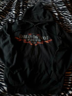 Harley davidson sweat shirt hoodie