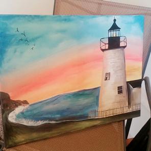 Lighthouse in Maine