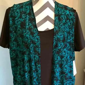 Large silk joy with roses