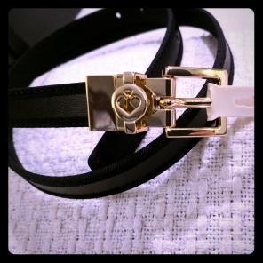 Nwt Kate Spade Black reversible belt